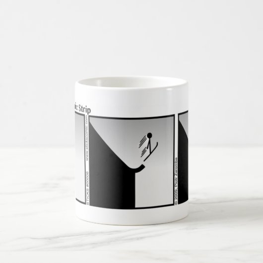 Funny Ski Jump Stickman Mok - 006 (Center)