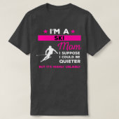 Funny Ski Ma Gift T-shirt (Design voorkant)