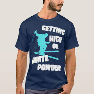Funny Ski Skiing Gezegde Snow Skier Gift T-shirt