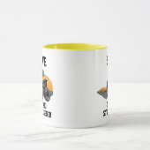 Funny Skid Steer Legend Heavy Equipment Operator Mok (Midden)