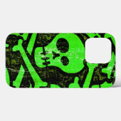 Funny Skull Case-Mate iPhone Case (Achterkant (horizontaal))