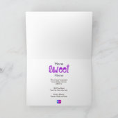 Funny Skull Head New Home Googly Eyes Moving Aankondiging (Binnen)