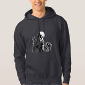 funny skull hoodie (Voorkant)
