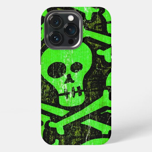 Funny Skull iPhone Hoesje (Achterkant)