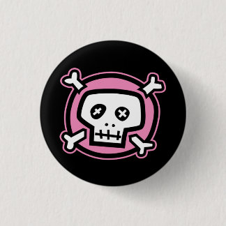 Funny Skull-knop Ronde Button 3,2 Cm