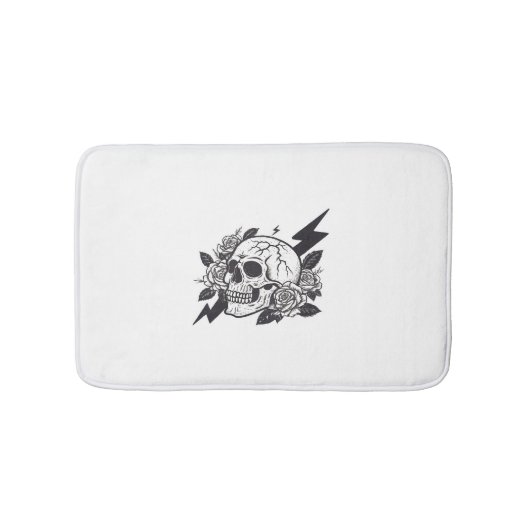 Funny Skull Lover Badmat (Voorkant)