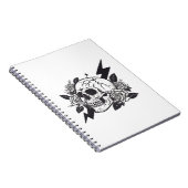 Funny Skull Lover Notitieboek (Rechterzijde)