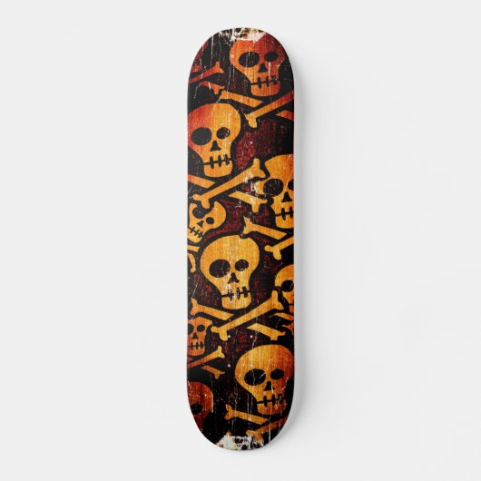 Funny Skull Skateboard (Voorkant)