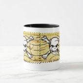 Funny Skull Stamp 3 Mok (Midden)