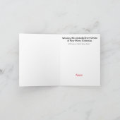 Funny Skulls Holly-kerstkaart Kaart (Binnen)