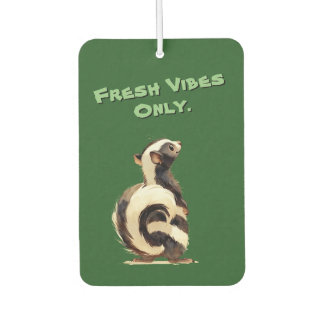 Funny Skunk Cute Illustration Car Custom  Luchtverfrisser