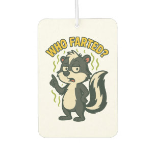 Funny Skunk Who Farted? Luchtverfrisser