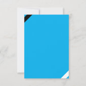 Funny Sky Blue Boy Voorschoolse Afstuderen Kaart (Achterkant)