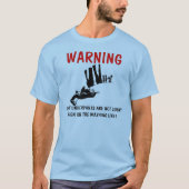 Funny sky diver t-shirt (Voorkant)