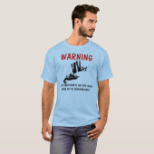 Funny sky diver t-shirt (Voorkant volledig)