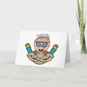 Funny Skydiving Kaart (Voorkant)