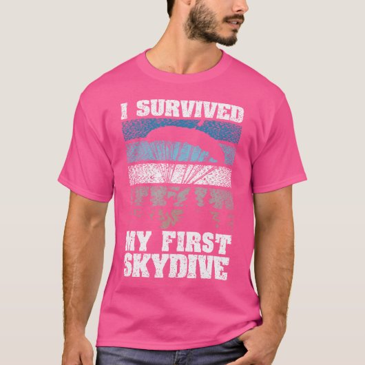Funny Skydiving Skydiver T-shirt (Voorkant)