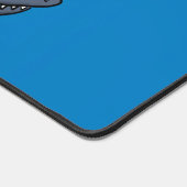 Funny slaapshark and Fishing cartoon Bureaumat (Hoek)