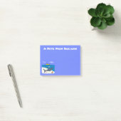 Funny slaapshark and Fishing cartoon Post-it® Notes (Kantoor)