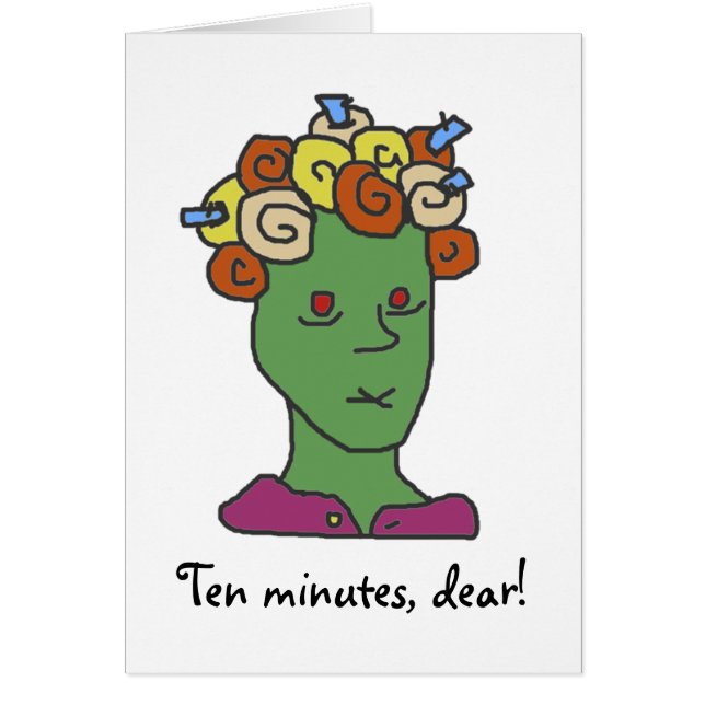 Funny Slapepy Cartoon Tien minuten (Voorkant)