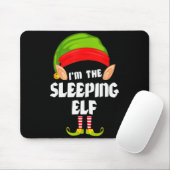 Funny Sleeng Elf Matching Family Group Pj Christma Muismat (Met muis)
