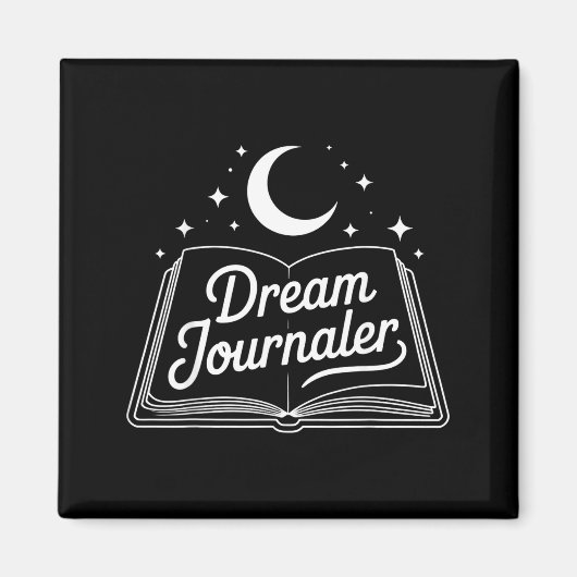 Funny Sleep Hygiene Dream Journaling Status Symbol Magneet (Voorkant)