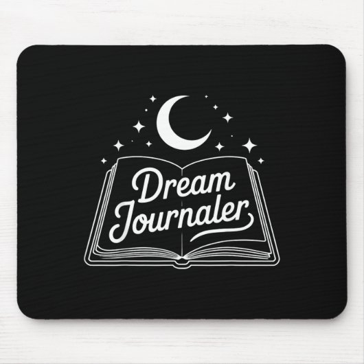 Funny Sleep Hygiene Dream Journaling Status Symbol Muismat (Voorkant)