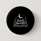 Funny Sleep Hygiene Dream Journaling Status Symbol Ronde Button 5,7 Cm (Voorkant)