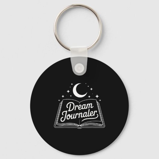 Funny Sleep Hygiene Dream Journaling Status Symbol Sleutelhanger (Voorkant)