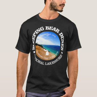 Funny Sleeping Beer Duinen National Lakeshore 1970 T-shirt