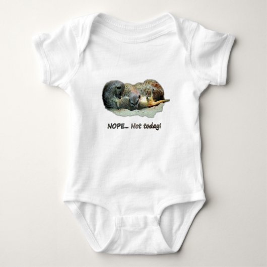 Funny, sleeping meerkats romper (Voorkant)