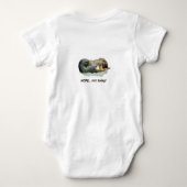 Funny, sleeping meerkats romper (Achterkant)