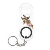 Funny Sleutelhanger Bottle Opener met Speelse Gira Mini Flessenopener (Voorkant)