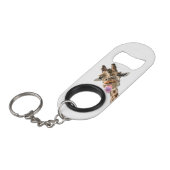 Funny Sleutelhanger Bottle Opener met Speelse Gira Mini Flessenopener (Voorkant Gekanteld)