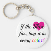 Funny Sleutelhanger voor de Shoe Lover (Voorkant)