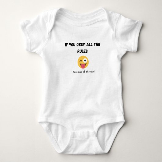 Funny slogan baby groeit unisex romper (Voorkant)