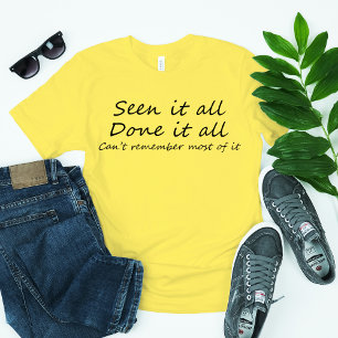 Funny slogan citeert tshirts verjaardagsvriendjes
