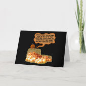 Funny slogan Halloween Kaart (Voorkant)