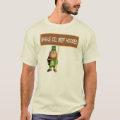 Funny slogan Irish leprechaun T-shirt (Voorkant)