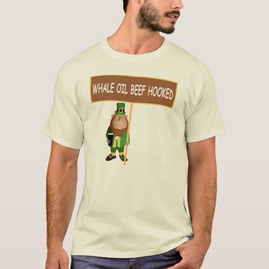 Funny slogan Irish leprechaun T-shirt (Voorkant)