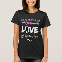 Funny Slogan Love Bunny Rabbits Thema Graphic