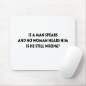 Funny slogan mousepad muismat (Met muis)