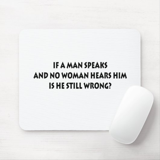 Funny slogan mousepad muismat (Met muis)