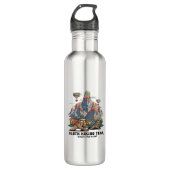 Funny Sloth Hiking Classic T-Shirt_7 Waterfles (Voorkant)