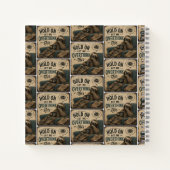 Funny Sloth Hold On Let Me Overthink This | Rustic Notitieboek (Achterkant)