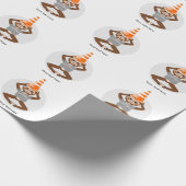 Funny Sloth is een unicorn Cadeaupapier (Hoek)