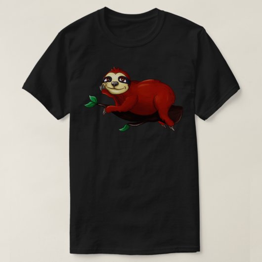 Funny Sloth Laziness Chill T-shirt (Design voorkant)