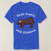 Funny Sloth Lover Chilling Lazy Sloth T-shirt (Design voorkant)