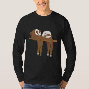 Funny Sloth Pregnancy Aankondiging T-shirt