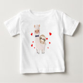 Funny Sloth Riding Llama Shirt grappig Alpaca Hear (Voorkant)